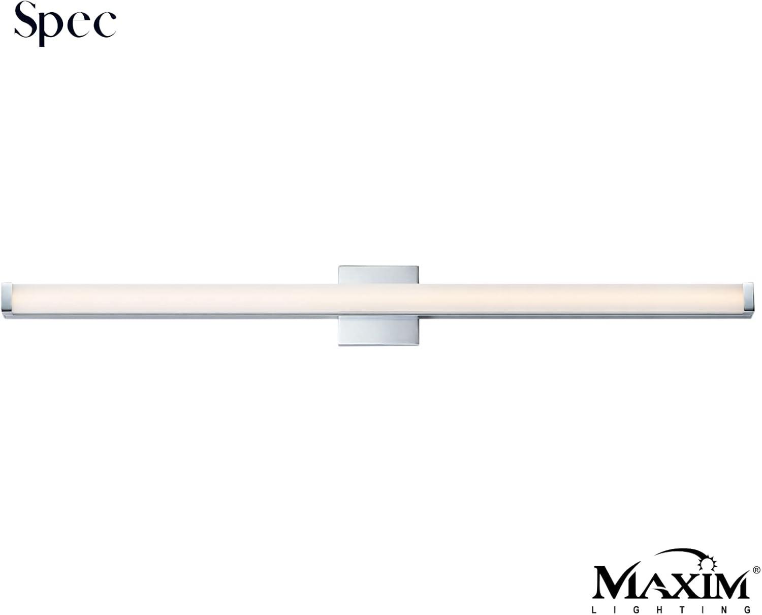 52008PC-Maxim Lighting-Spec-LED Bath Vanity Light-Minimalistic Contemporary Style-Polished Chrome Finish-48 Inch Size