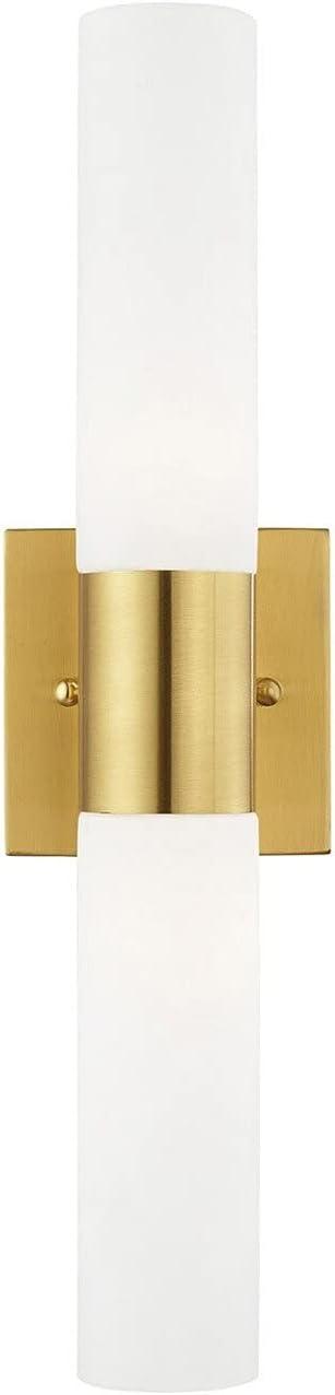 Livex Lighting Aero 2 - Light Vanity in  Satin Brass