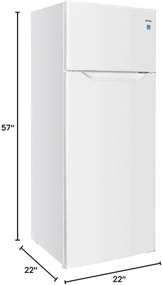 7.4 Cu. ft. Top Mount Refrigerator