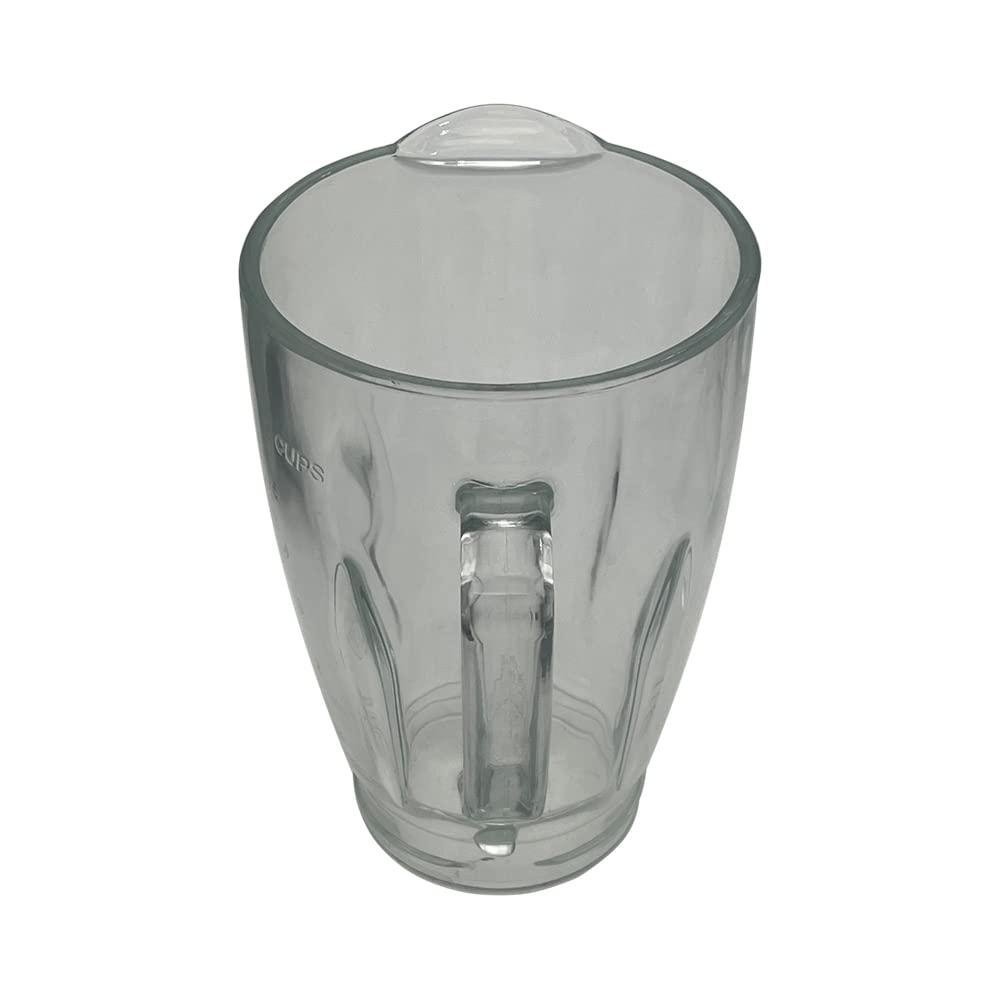6-Cup Glass Jar Replacement Part 124461, Includes Lid, Compatible with Classic Series Blender