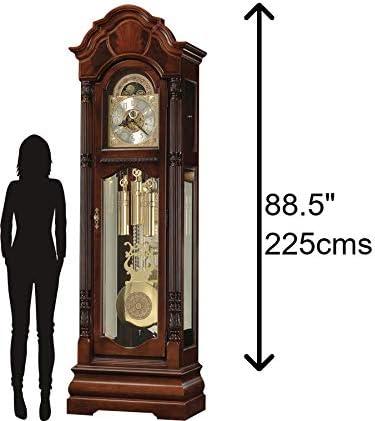 Winterhalder II 88.5'' H Solid + Manufactured Wood Grandfather Clock