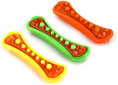 Medium Bacon Flavored Nylon Dog Chew Toy, 3 Pack