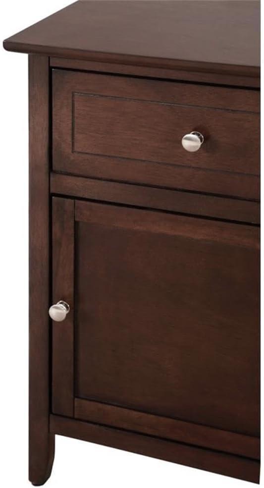 Sutherlans Cranbrook Modern Nightstand, Nightstand with 1 Drawer 1 Door & Reviews | Wayfair