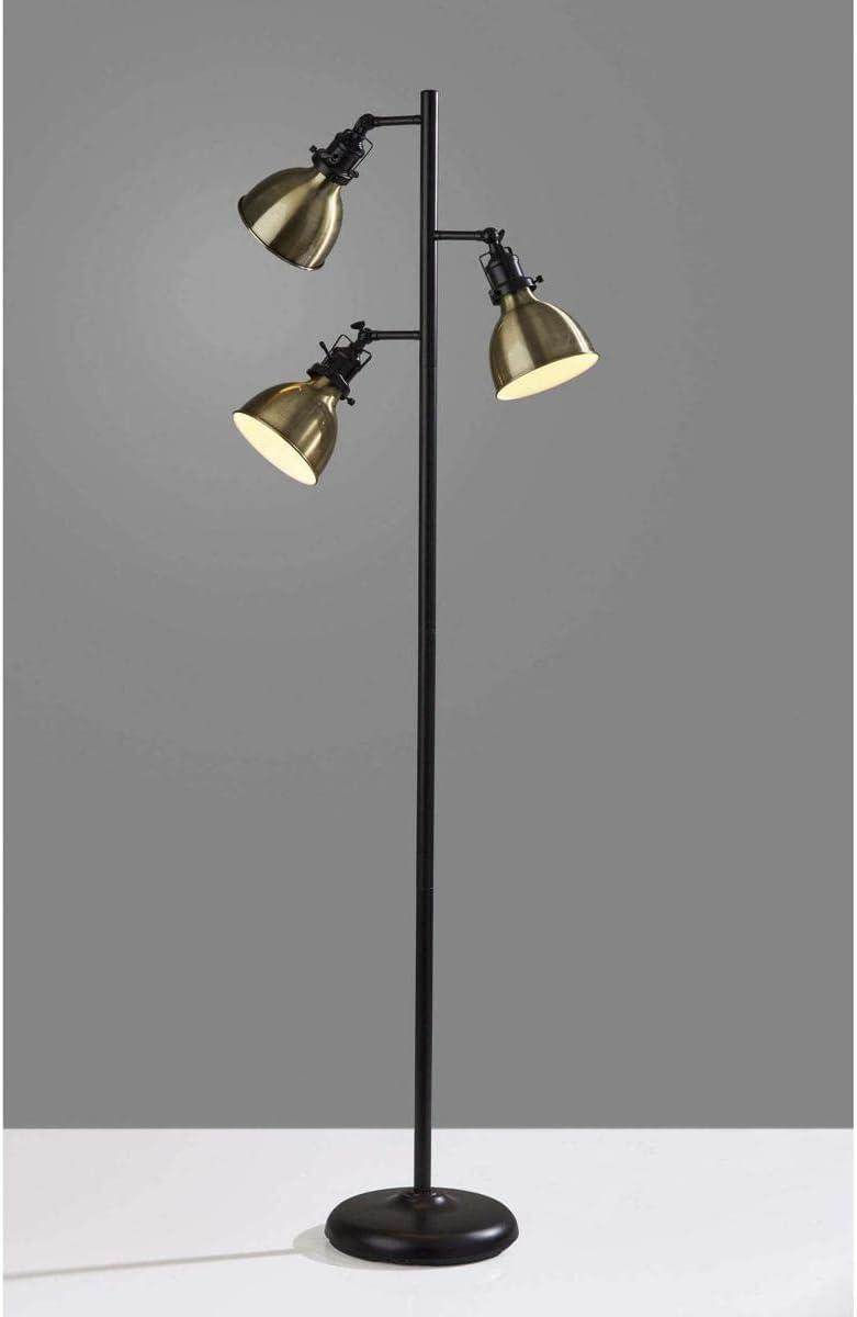 Alden Iron Triple Head Floor Lamp (65")