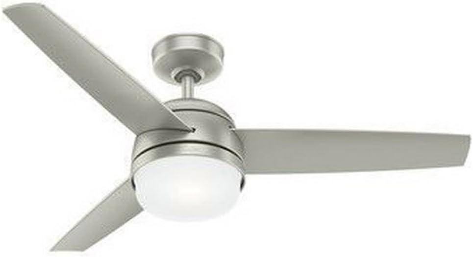 48" Midtown 3 - Blade Standard Ceiling Fan with Remote Control and Light Kit Included
