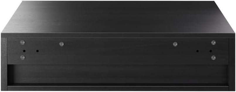 Swiss Madison Avancer 36" Wall-Mounted Bathroom Vanity Cabinet without Top in Black Oak