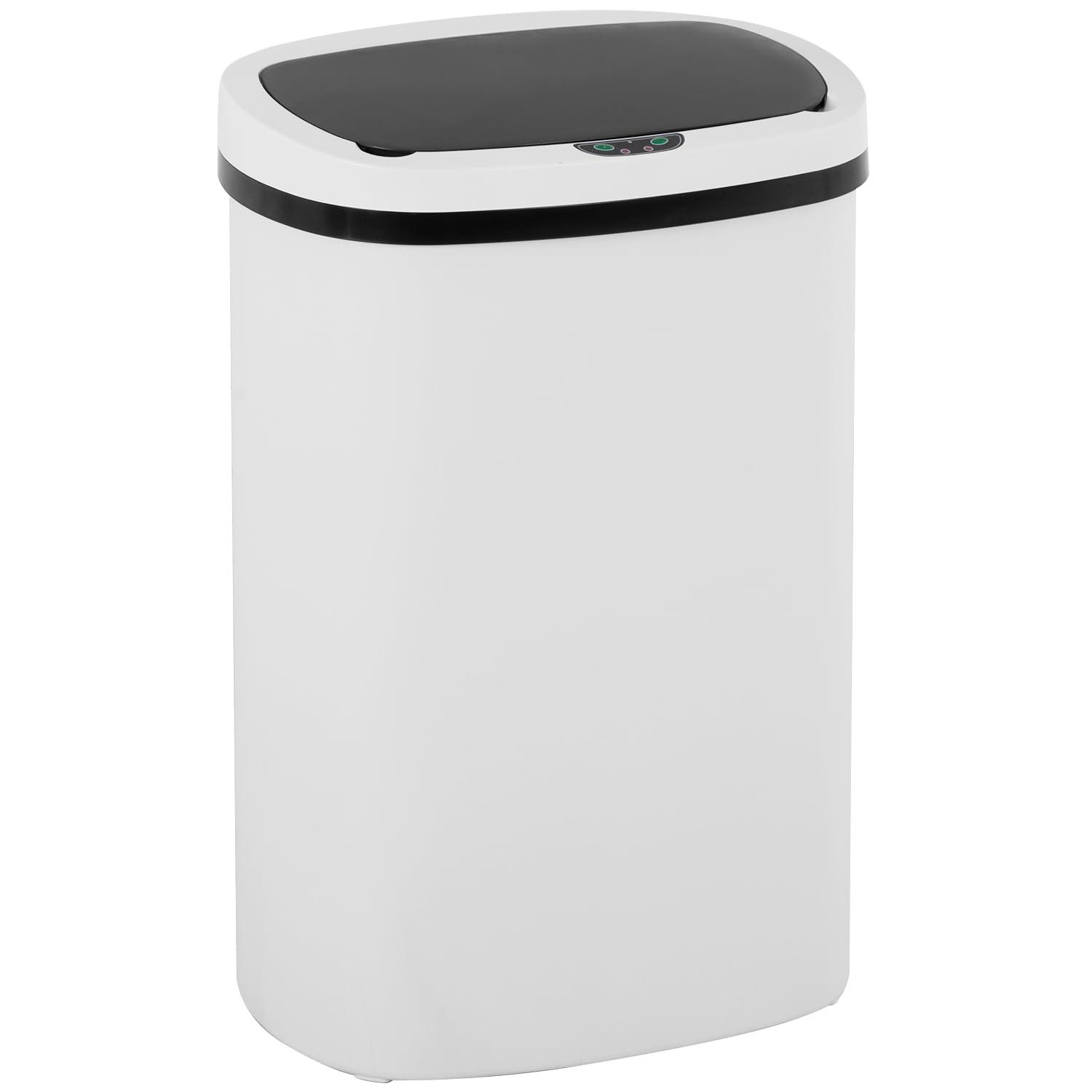 13 Gallon Trash Can Kitchen Trash Can Automatic Garbage Can With Lid Touch Free High-Capacity Motion Sensor For Kitchen Bedroom Bathroom Office Wateproof Trash Bin (1)