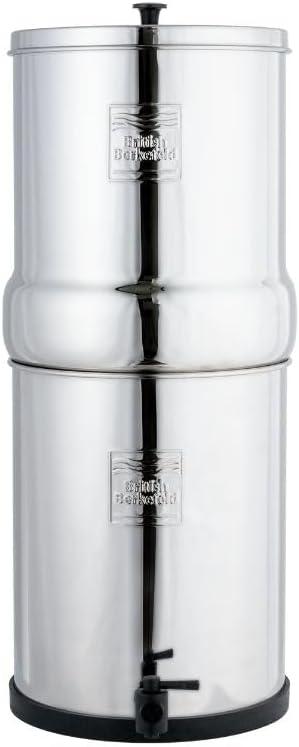 British Berkefeld Stainless Steel 6 Liter Gravity Water Filter System