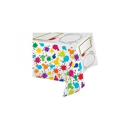 Creative Converting Art Party Table Cover