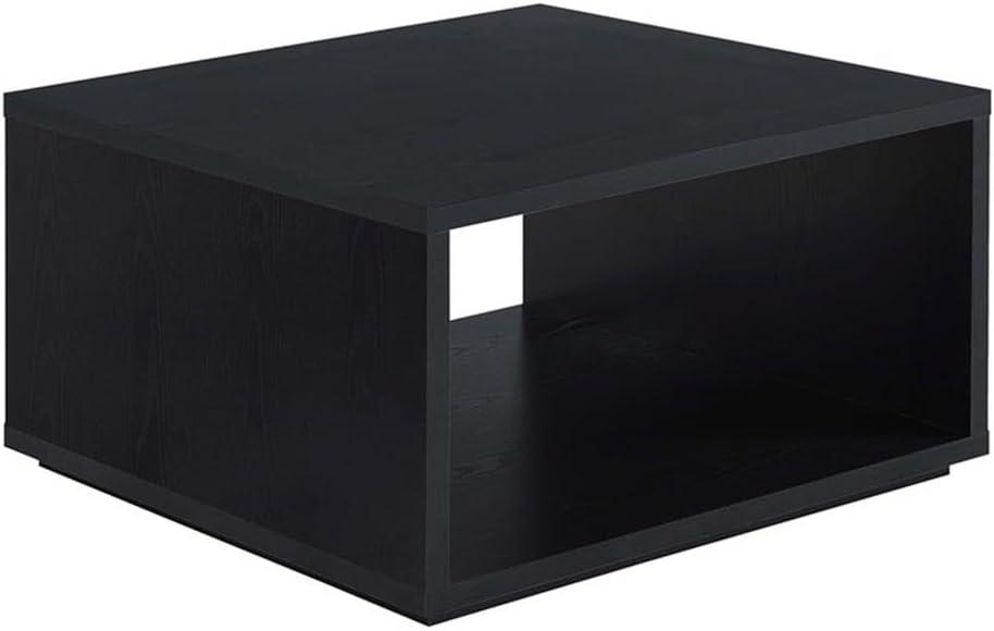 Haught Floor Shelf Coffee Table with Storage