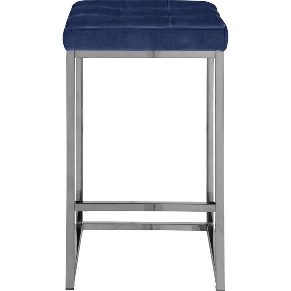 Derik Upholstered Stool with Metal Frame