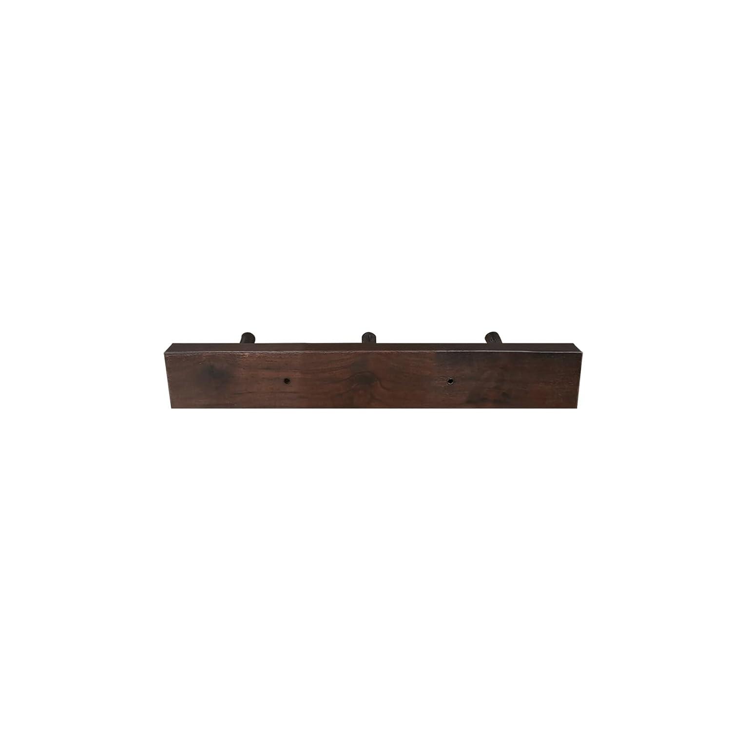 CONSDAN Solid Wood Wall Wall Mounted Coat Rack