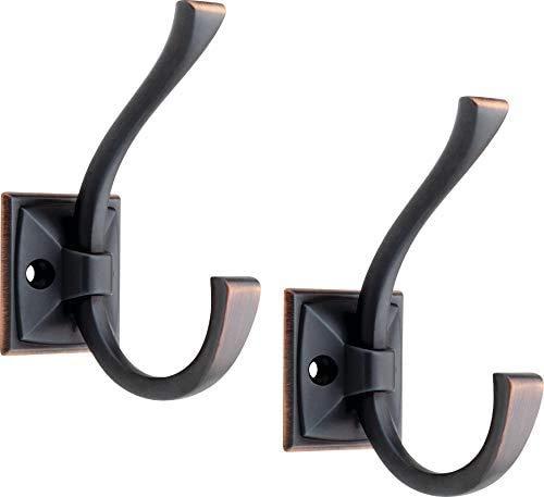 Liberty Ruavista 4-1/3 in. Venetian Bronze with Copper Highlights Coat Hook