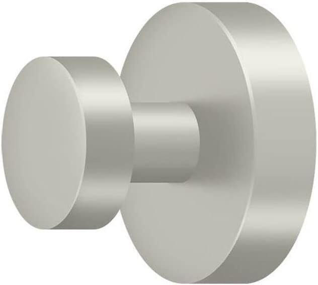 Satin Nickel Solid Brass Single Robe Hook