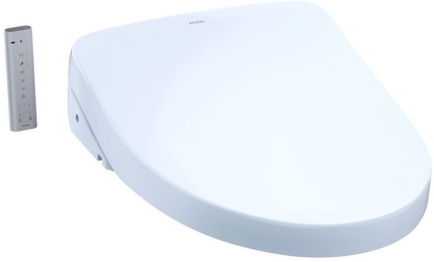 Toto Washlet S550e Electric Bidet Toilet Seat, Elongated