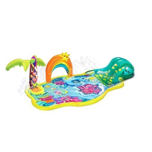 Banzai Jr. Splish Splash Water Park Outdoor Summer Play Center Ages 18 Months+