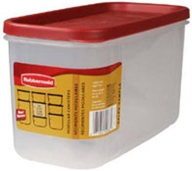 Rubbermaid Modular Canister Food Storage Container with Lid, 10 Cup