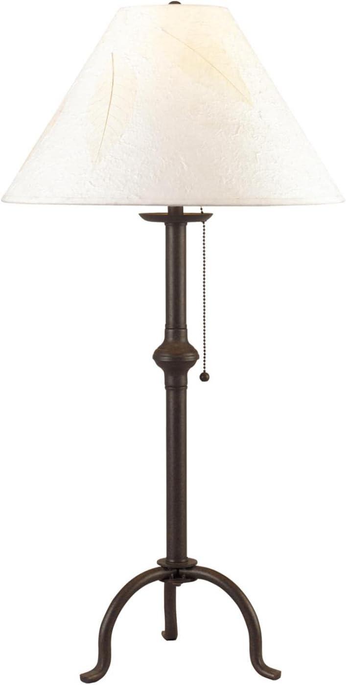 Cal Lighting 75W Iron Table Lamp W/Pull Chain