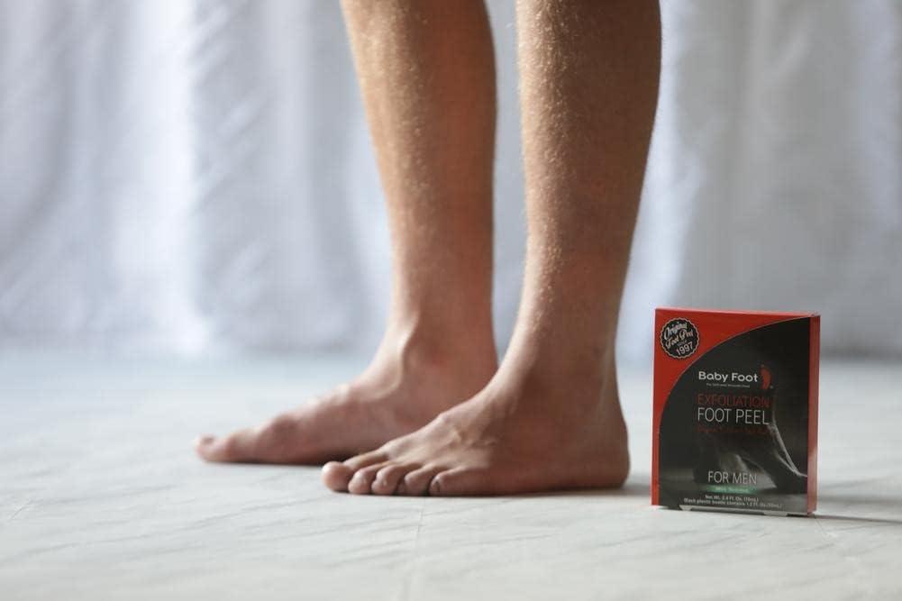 Baby Foot Exfoliation Foot Peel for Men - 1 Hour Treatment