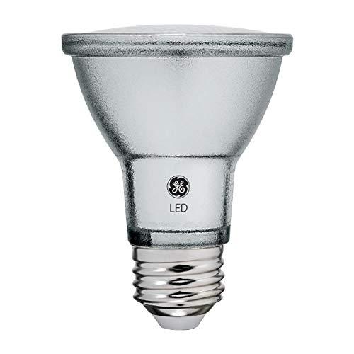 GE Classic LED 50 Watt Replacement, Warm White, PAR20 Indoor Floodlight Bulbs (2 Pack)