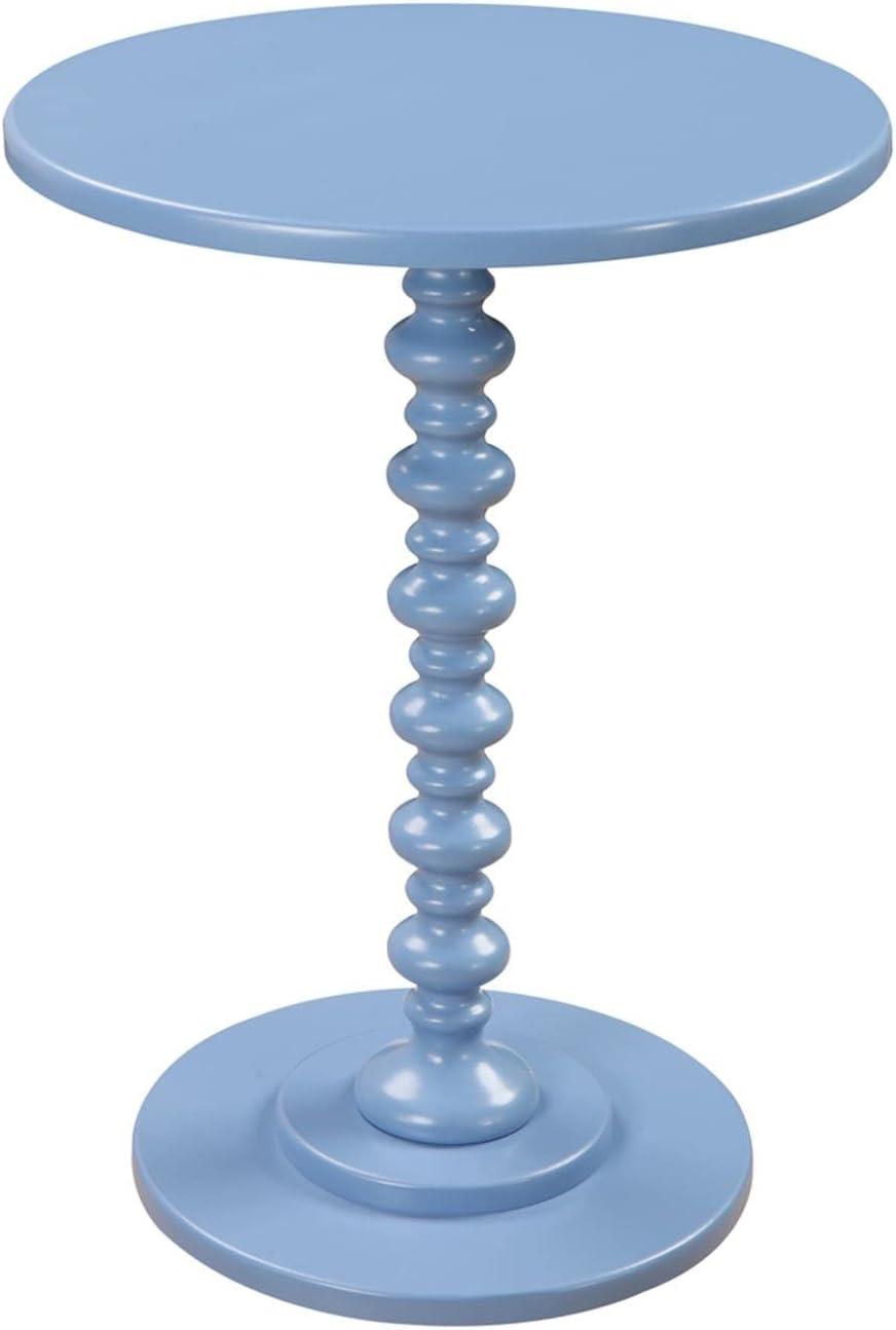 TiaGOC Palm Beach Spindle Table, Blue