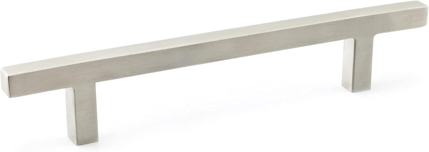 Richelieu Sunset 5-1/16-in , 128mm Center to Center Stainless Steel Rectangular Handle