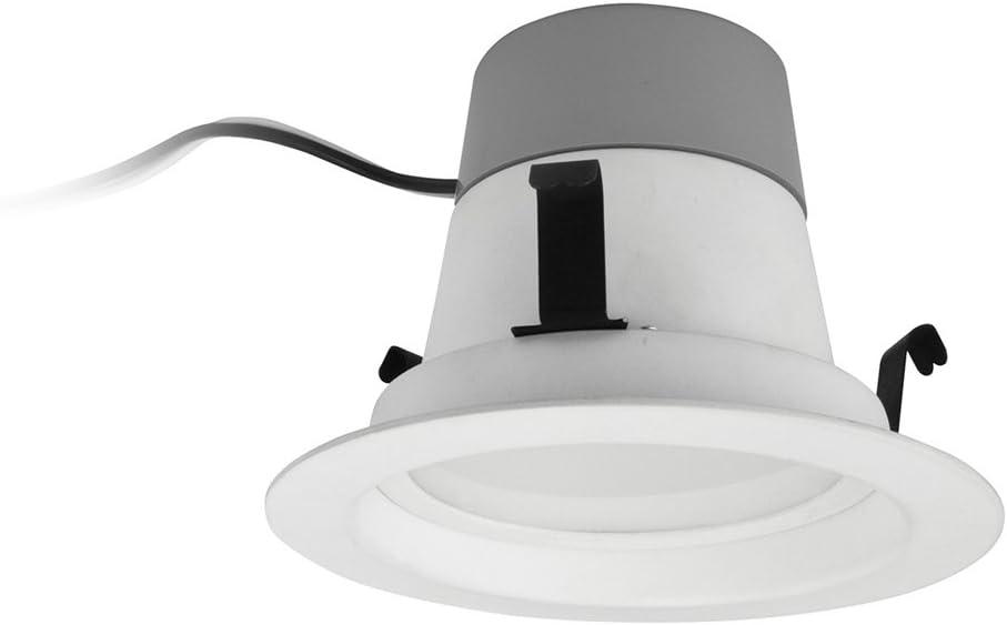 White 4-Inch LED Recessed Downlight Retrofit Kit