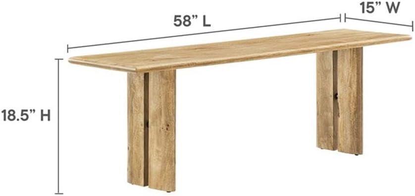 Modway Modway Amistad Wood Bench