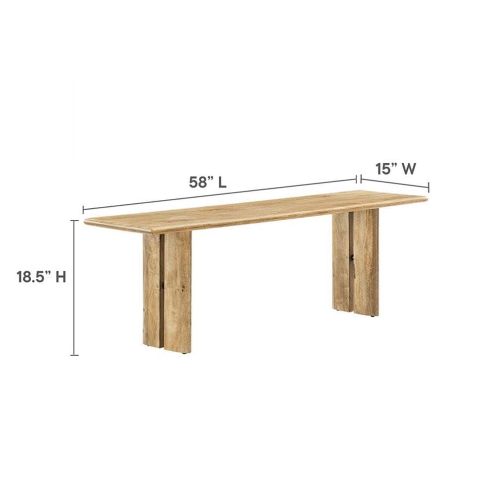 Modway Modway Amistad Wood Bench