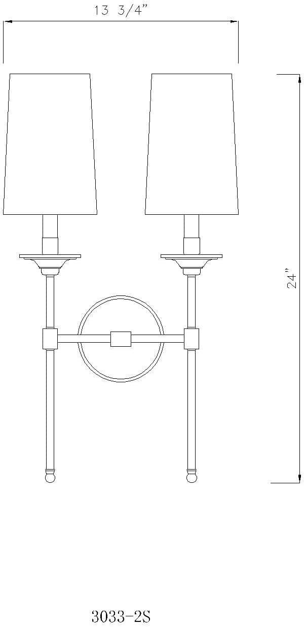 Z-Lite Emily 2 - Light Wall Light in  Polished Nickel