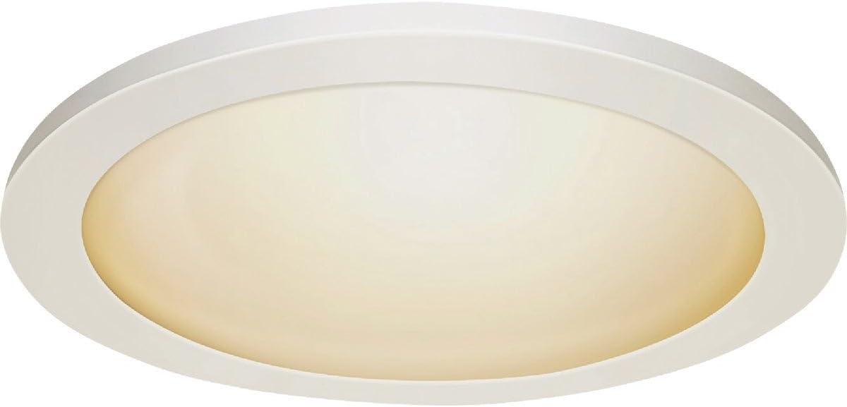 Feit Electric Flush Mount LED Round Flat Panel Light, White