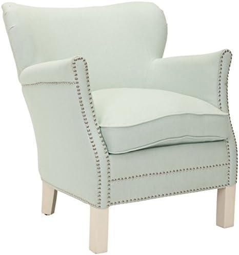Jenny Arm Chair - MCR4543 - Robins Egg Blue - Safavieh