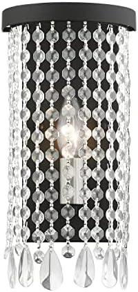 Livex Lighting Elizabeth 1 - Light Wall Light in  Black