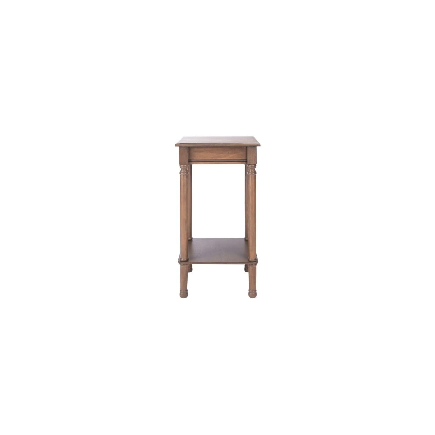 Tinsley Square Accent Table - Brown - Safavieh.