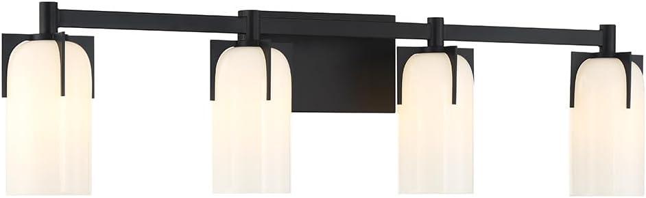 Savoy House Caldwell 4 - Light Vanity in  Matte Black