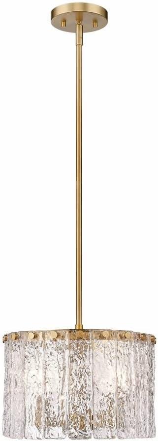 Z-Lite Glacier 3 - Light Pendant in  Modern Gold