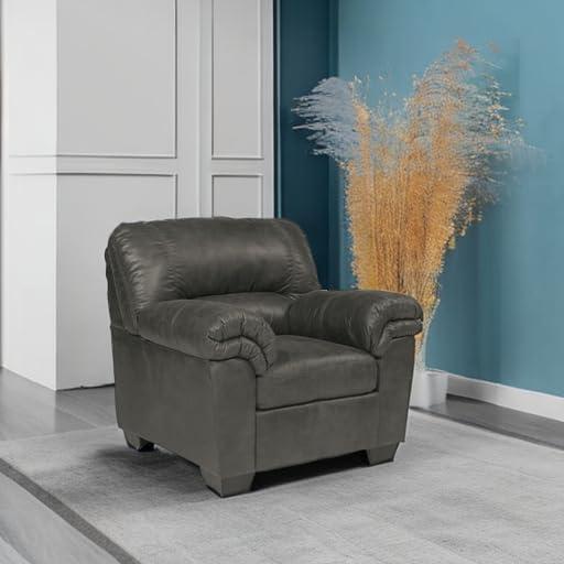 Antolin Faux Leather Armchair