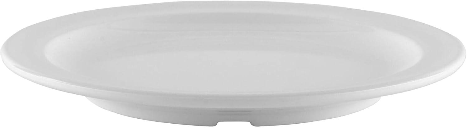 GET DP-506-W Melamine Round Appetizer Plates, 6.5", White (Set of 12)