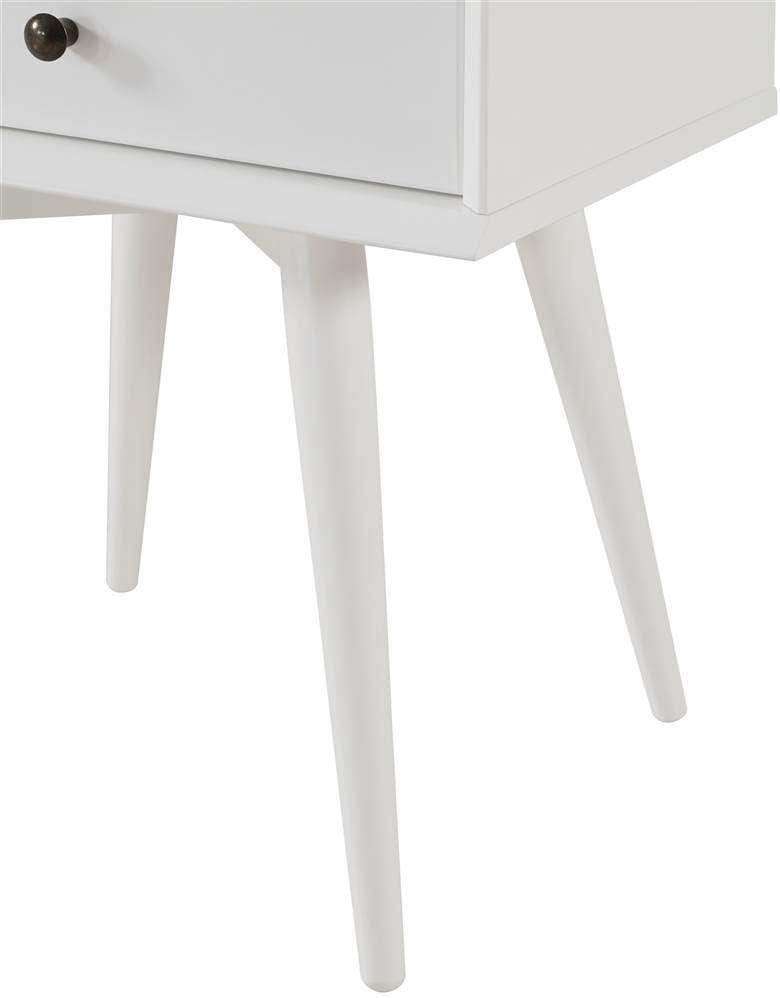 Drevy Century nightstand (White)