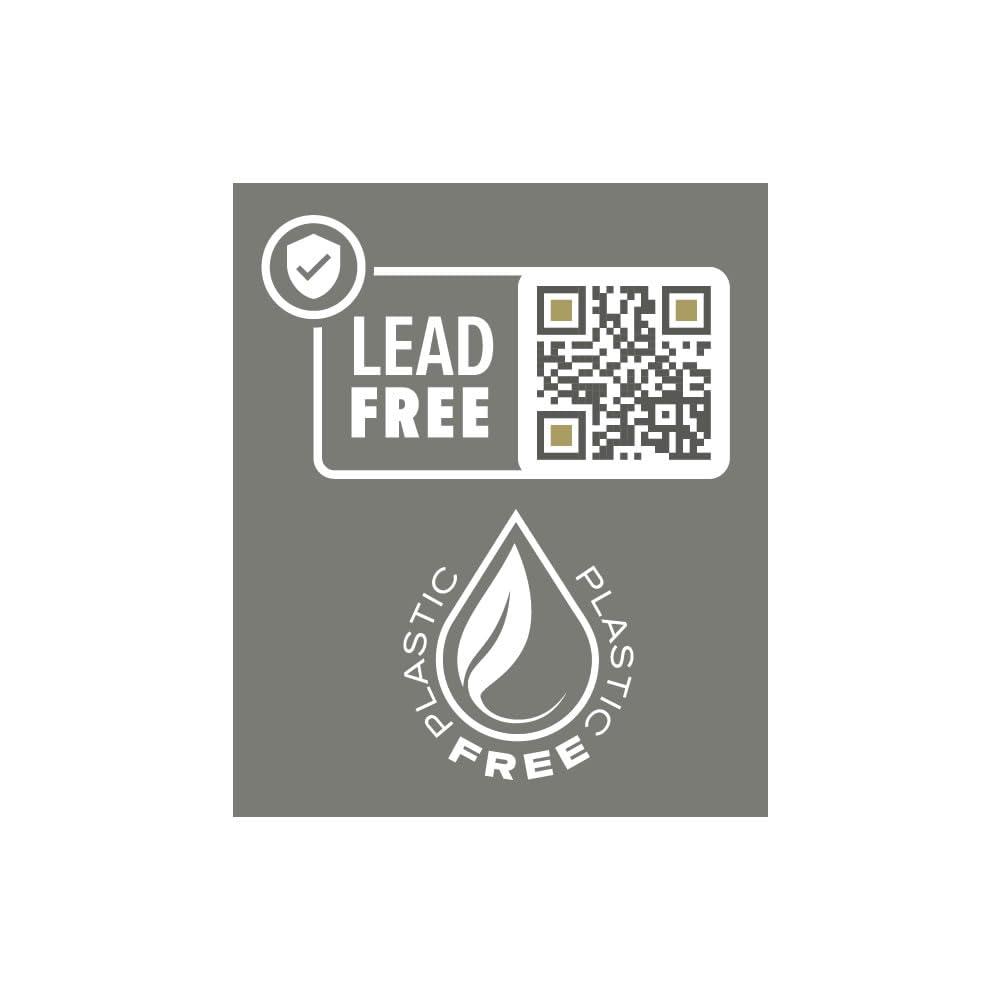 Teabloom Solista Single-Serve Tea Maker - Glass Mug with Infuser and Lid