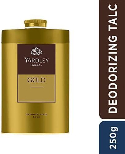 Yardley London Gold Perfumed Talc, 250 gm 8.8 oz