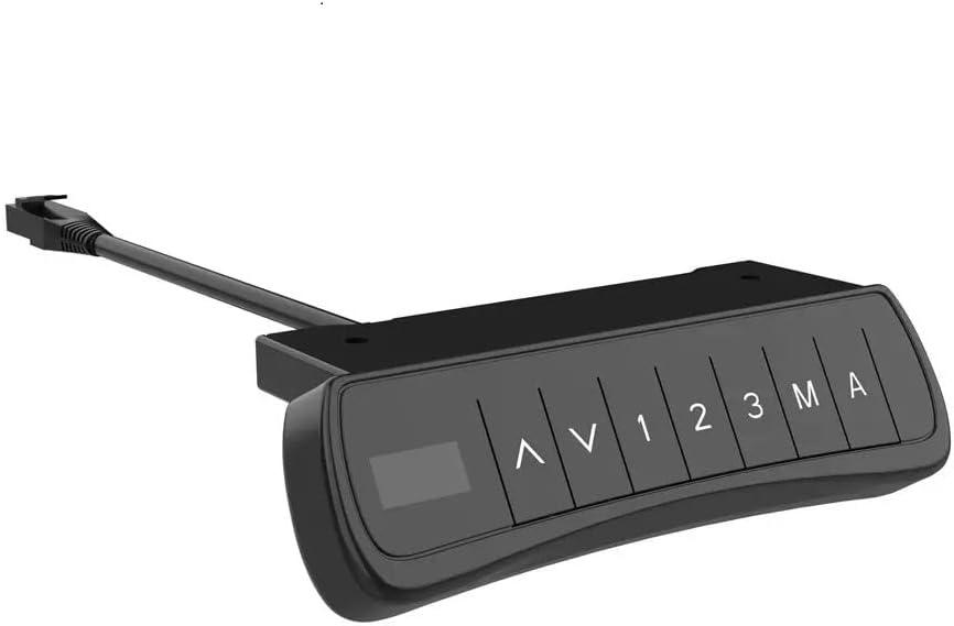 Monoprice Dual Motor 3-Stage Sit-Stand Desk, v2, White | Ergonomic Work From Home, Office, Workstation Stand up Desk - Workstream Collection