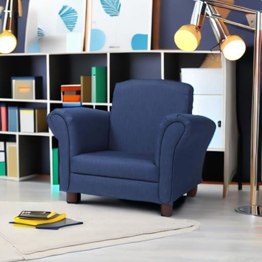Kids 7.5'' Club Chair Chair and Ottoman