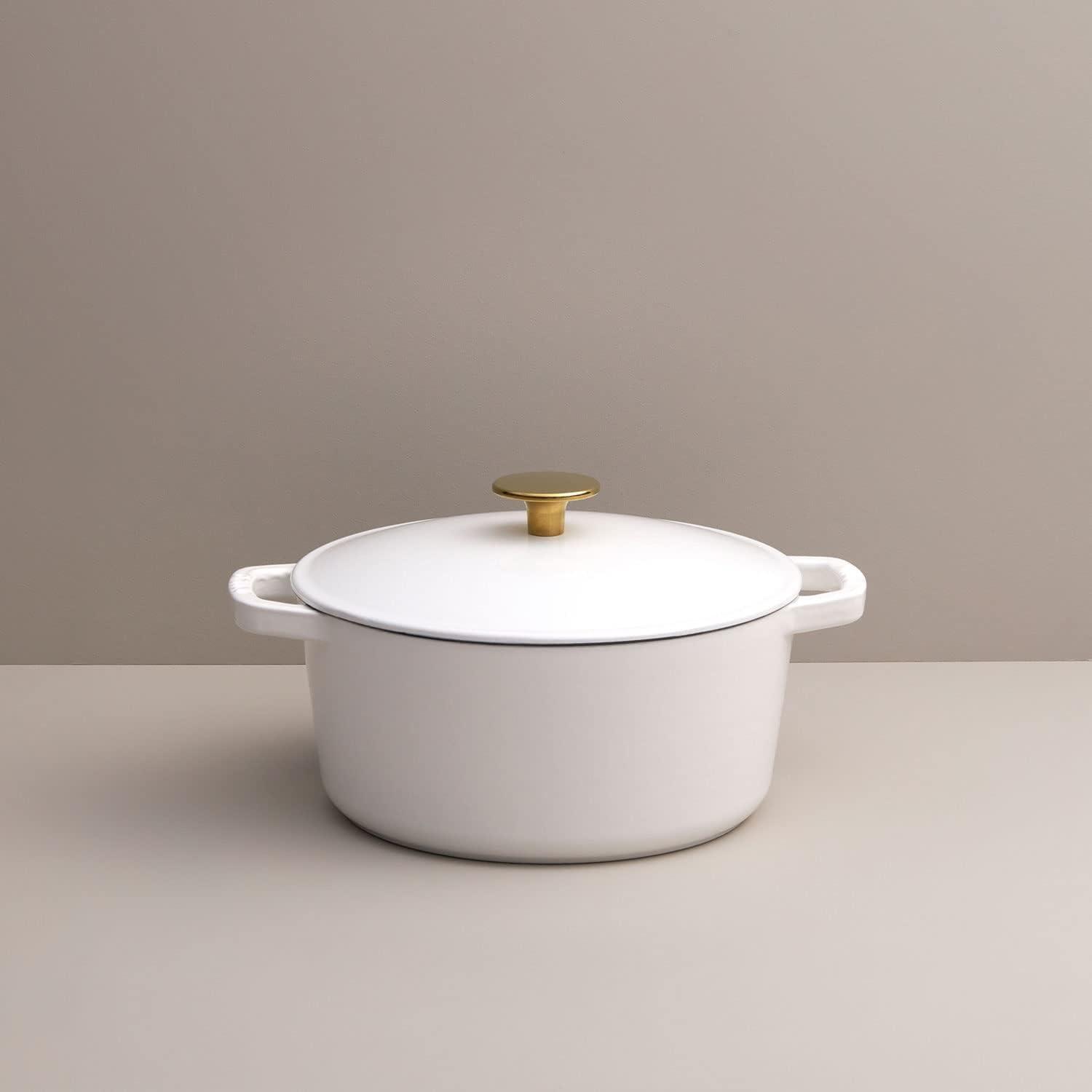 Kana - 3.5 Quart Mini Dutch Oven - Premium Casserole Cooking Pot | Enamel Coating