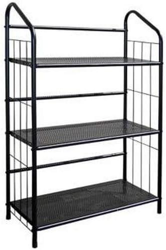 Metal Book Shelf Black - Ore International