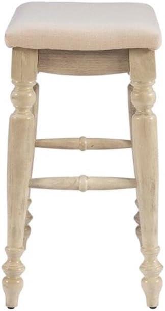 Jordyn Backless Upholstered Wood Counter & Bar Stool