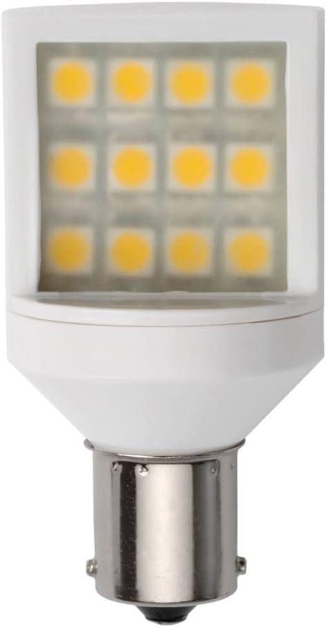 12V Bayonet LED Bulb with White Housing