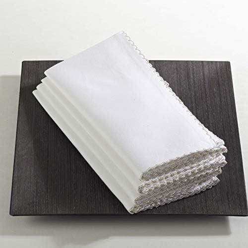 Saro Lifestyle Whip Stitched Table Napkin (Set of 4)