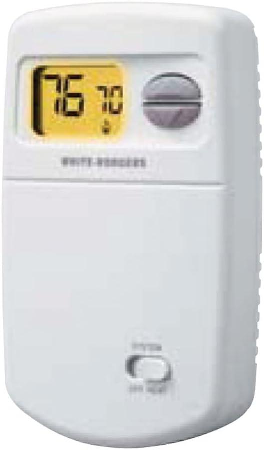 White Digital Non-Programmable Single-Stage Thermostat