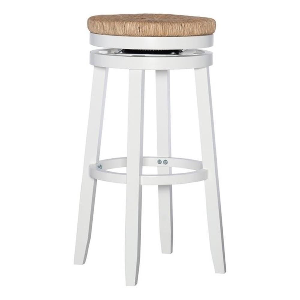 Powell Morgan Barstool White
